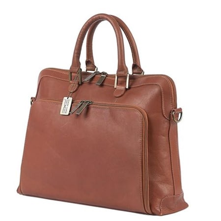 Claire Chase Charlotte Briefcases, Rustic Brown 600004991950